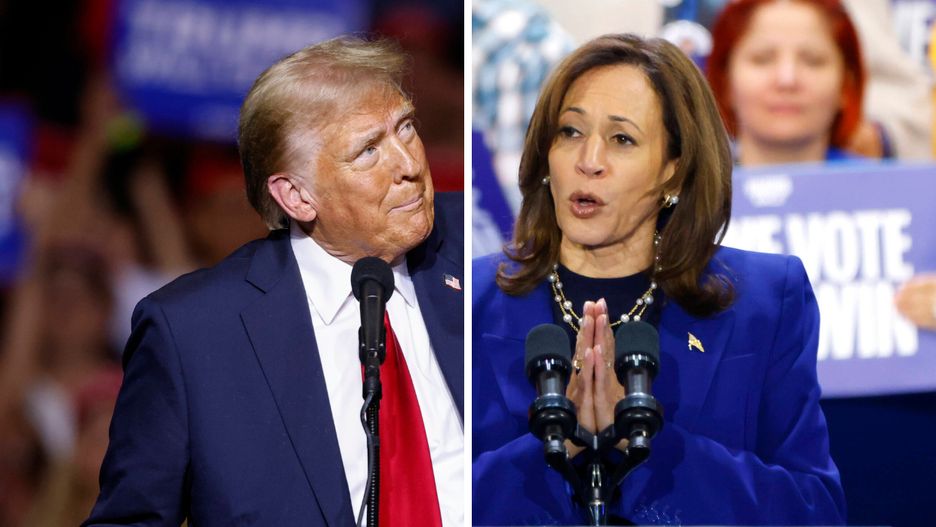 Donald Trump i Kamala Harris