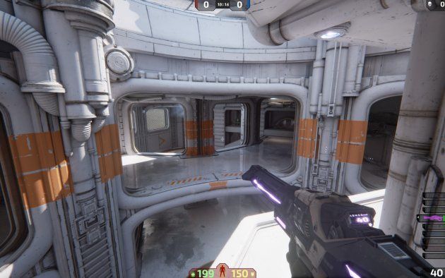 Unreal Tournament – wnętrze bazy