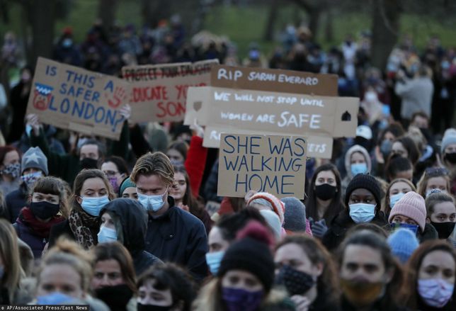 Wielka Brytania. Protesty po śmierci Sarah Everard