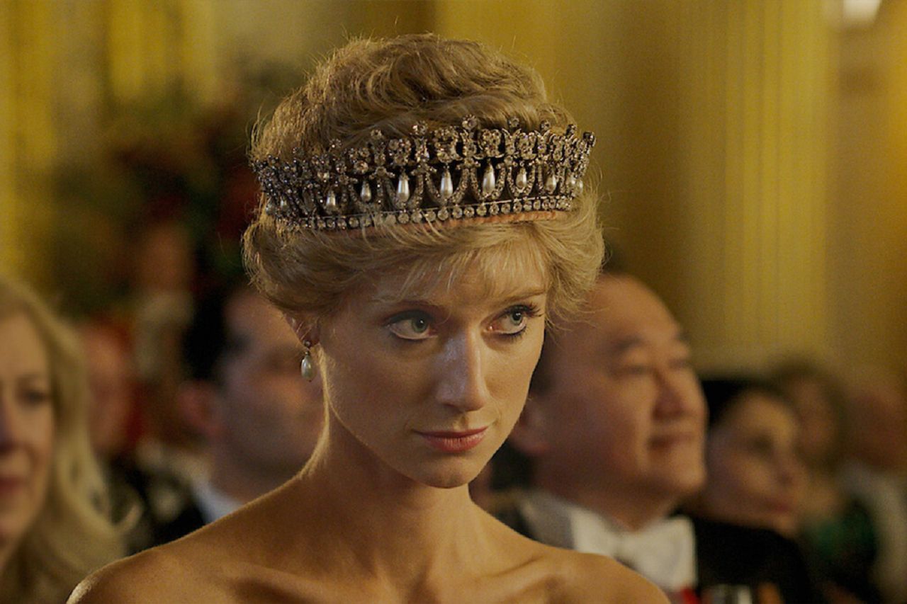 Elizabeth Debicki as Princess Diana in "The Crown"