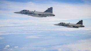 Szwecja wysyła Gripeny i okręty. Będą bronić Finlandii