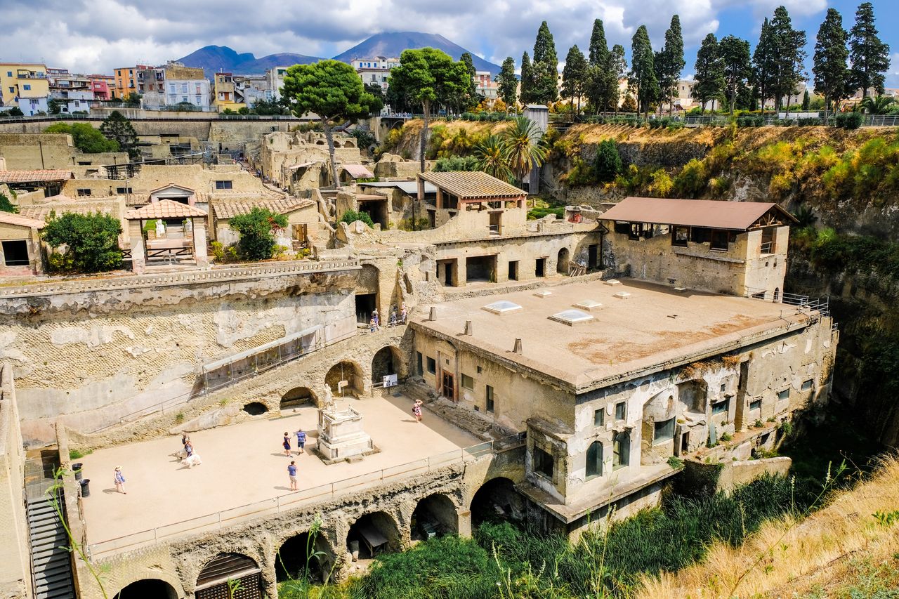 Ancient beach unveiled at Herculaneum after three-year restoration