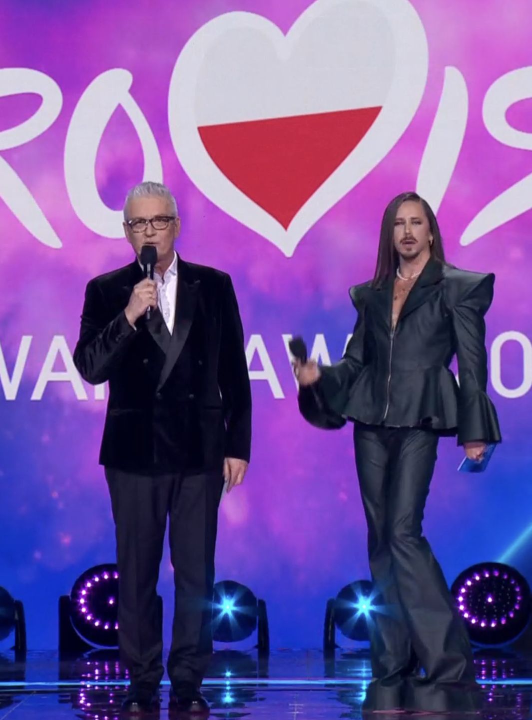 Michał Szpak i Artur Orzech