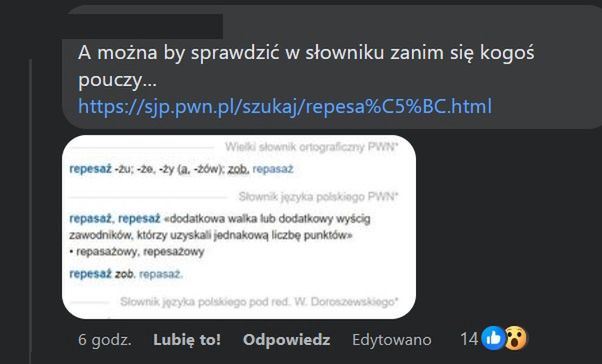 Internauta odpowiedział Piotrowi Bałtroczykowi