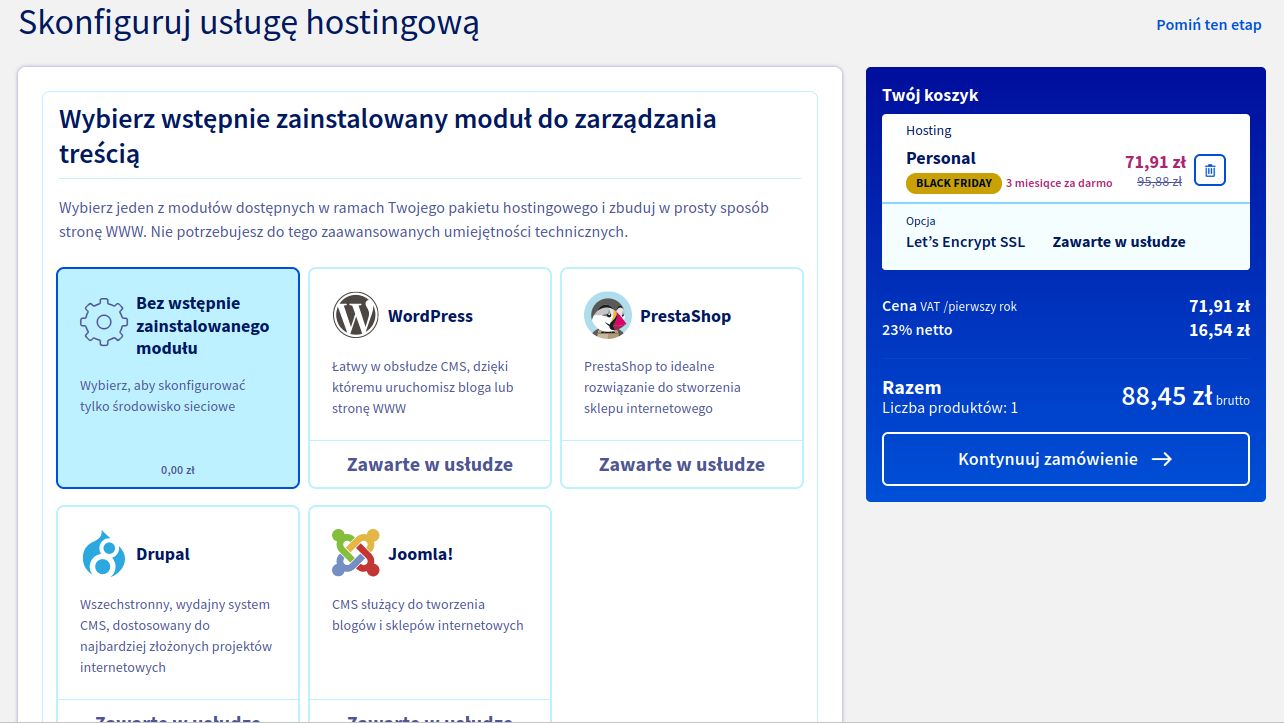 konto ovh panel