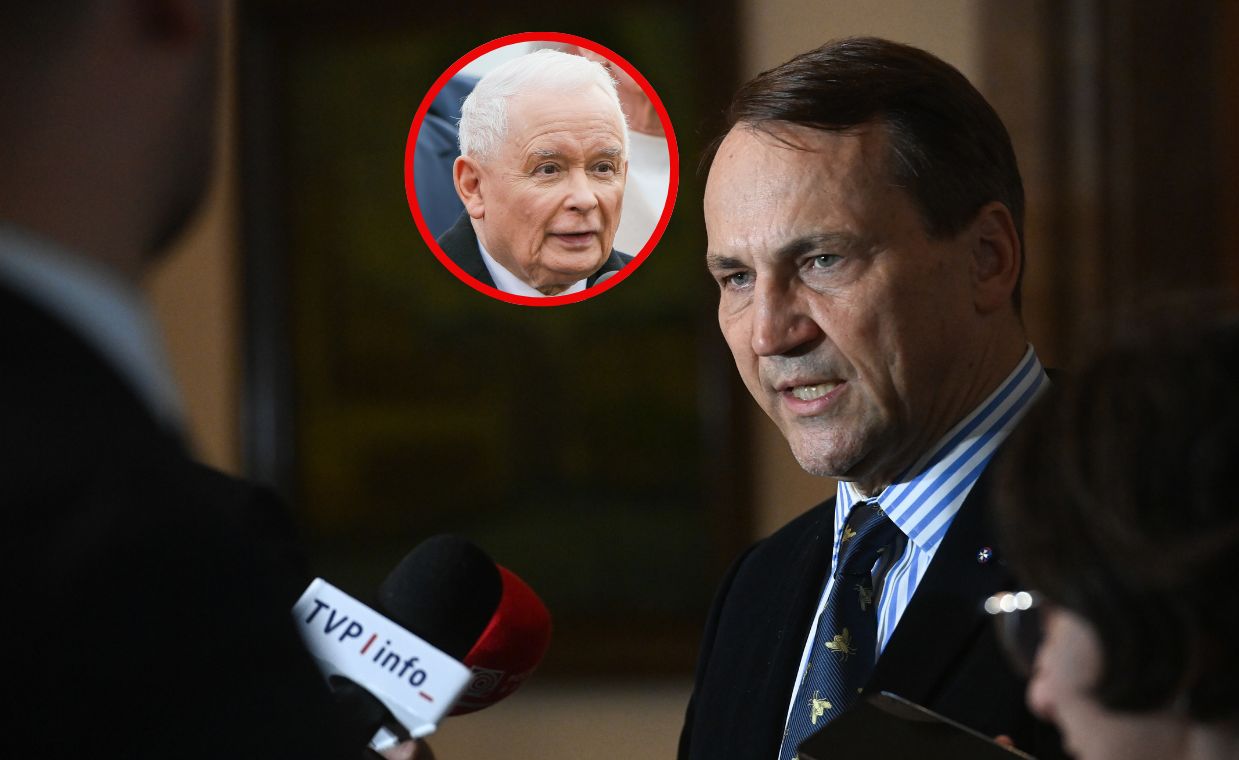 "Wredna insynuacja". Sikorski odpowiada Kaczyńskiemu