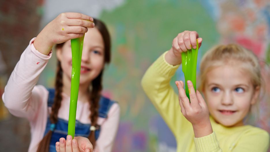 dziewczynki i slime