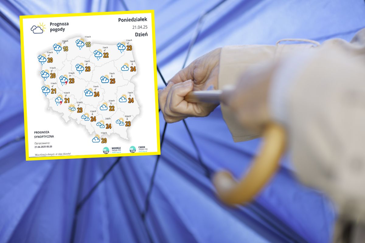 Aura zapewni nam lany poniedziałek? Jest prognoza pogody na 21 i 22 kwietnia