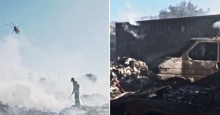 Obrzeża Aten w ogniu. Władze ewakuowały mieszkańców