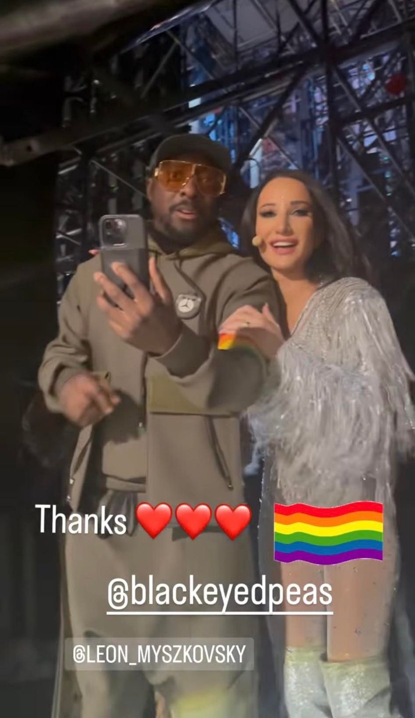 Justyna Steczkowska i Black Eyed Peas