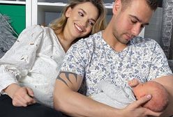 Oliwia i Łukasz chwalą syna. "Jest wzorowym niemowlakiem"