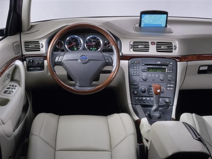 Wnętrze Volvo S80 I