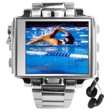 Pojemny zegarek z wbudowanym ekranem LCD