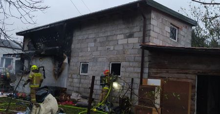 Tragiczny pożar domu. Zginęły dwie osoby