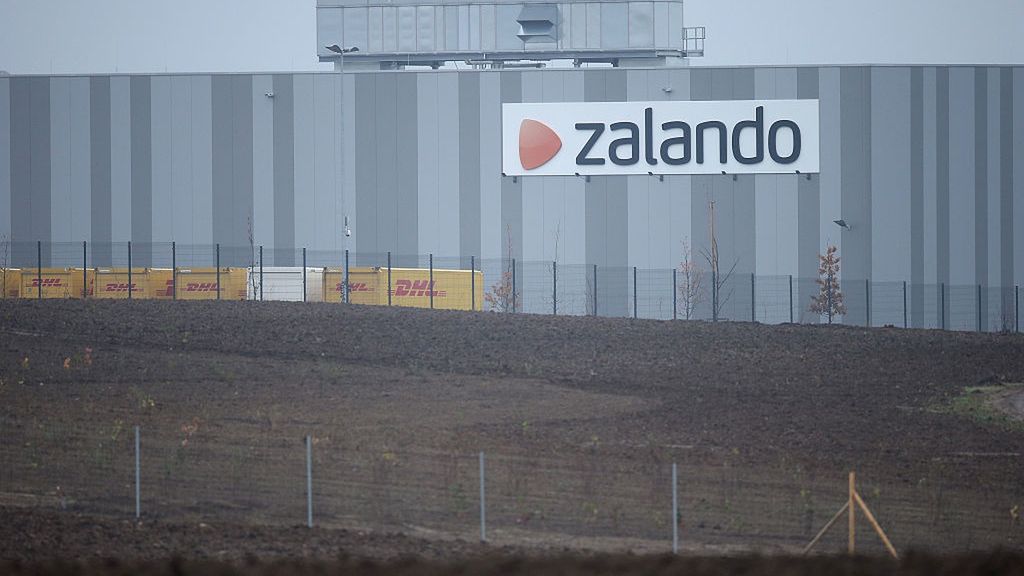 Jeden z magazynów Zalando w Niemczech 