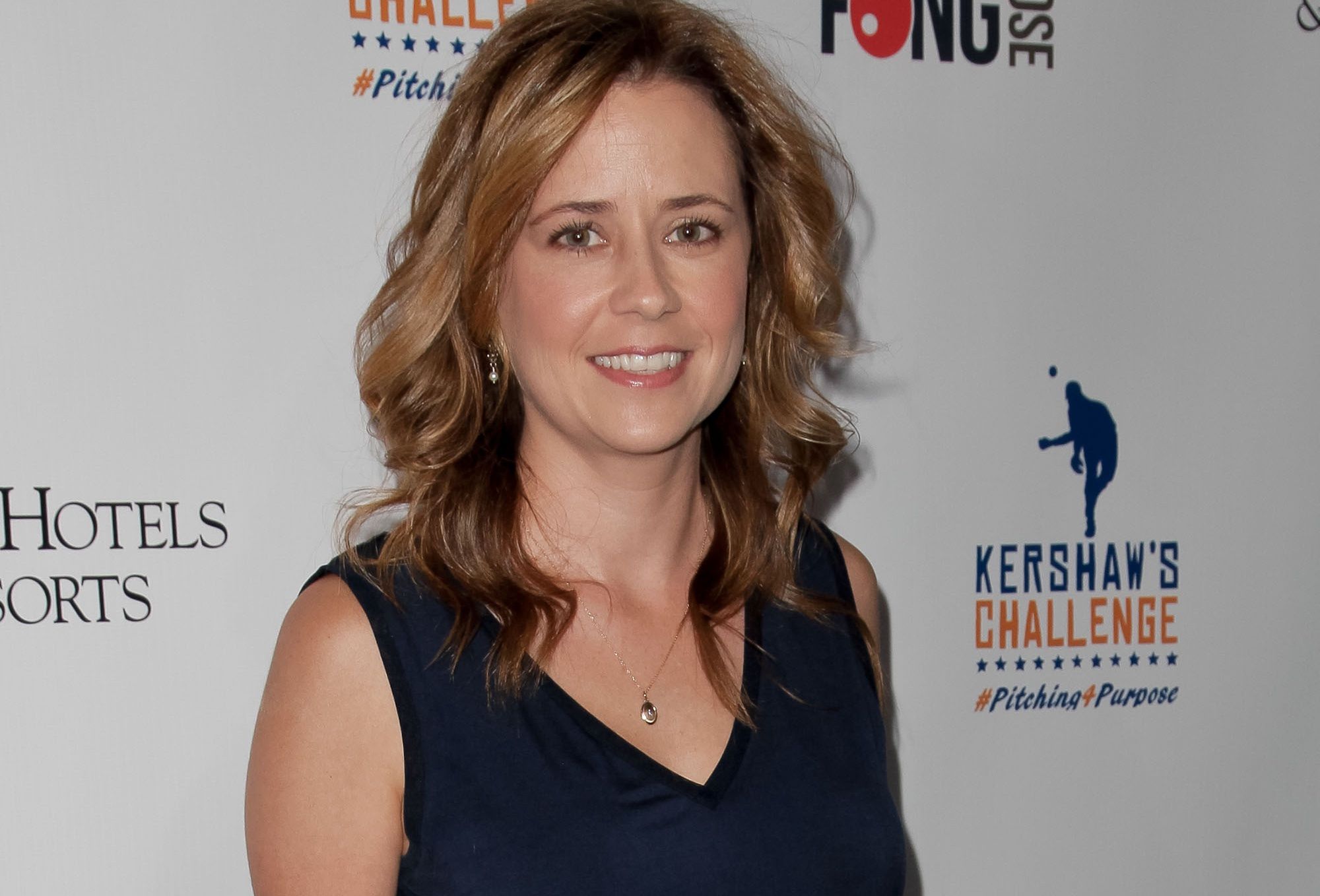 Clayton Kershaw's Inaugural Ping Pong 4 Purpose Charity Event Benefitting "Kershaw's Challenge"LOS ANGELES, CA - AUGUST 29:  Jenna Fischer attends Clayton Kershaw's inaugural ping pong 4 purpose charity event benefitting 'Kershaw's Challenge' at Dodger Stadium on August 29, 2013 in Los Angeles, California.  (Photo by Tibrina Hobson/WireImage)Tibrina HobsonCelebrities