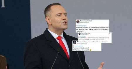 Mocne przemówienie Nawrockiego komentowane. "Warszawa się zatrzęsła"