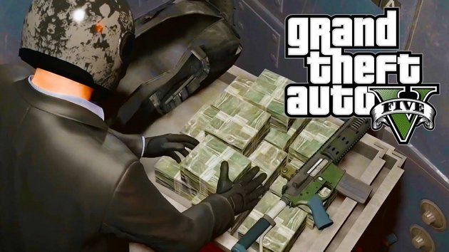 GTA V gra pieniądze