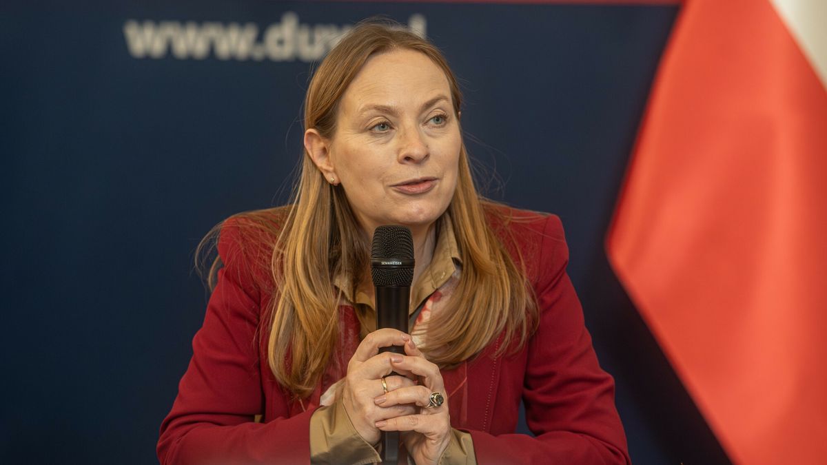 Katarzyna Pe?czy?ska-Na??cz we Wroc?awiu
19.12.2025 Wroclaw Wizyta ministry funduszy i polityki regionalnej Katarzyny Pelczynskiej-Nalecz we Wroclawiu n/z  Katarzyna Pelczynska-Nalecz  fot. Krzysztof Kaniewski/REPORTER
Krzysztof Kaniewski/REPORTER