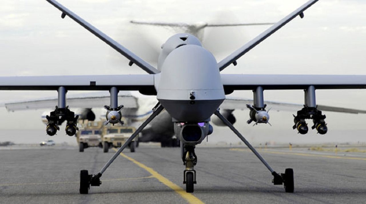 MQ-9A Reaper spadł do Morza Czarnego. Powietrzne starcie z rosyjskimi myśliwcami Su-27