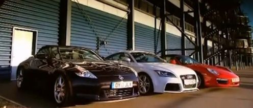 Audi TT-RS vs Nissan 370Z vs Porsche Boxster S