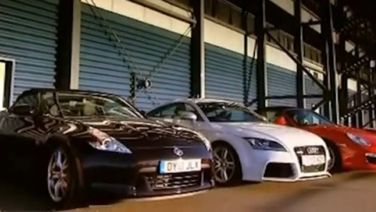 Audi TT-RS vs Nissan 370Z vs Porsche Boxster S