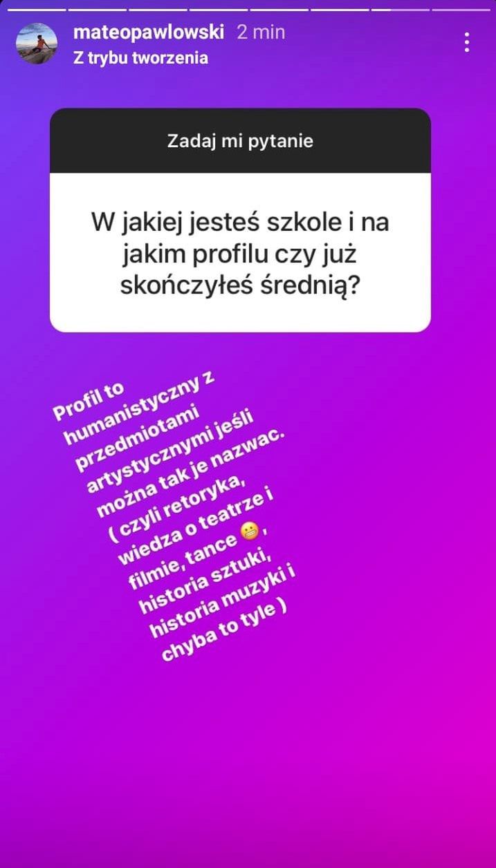 Mateusz Pawłowski odpowiada na pytania fanów i pokazuje, jak teraz wygląda 