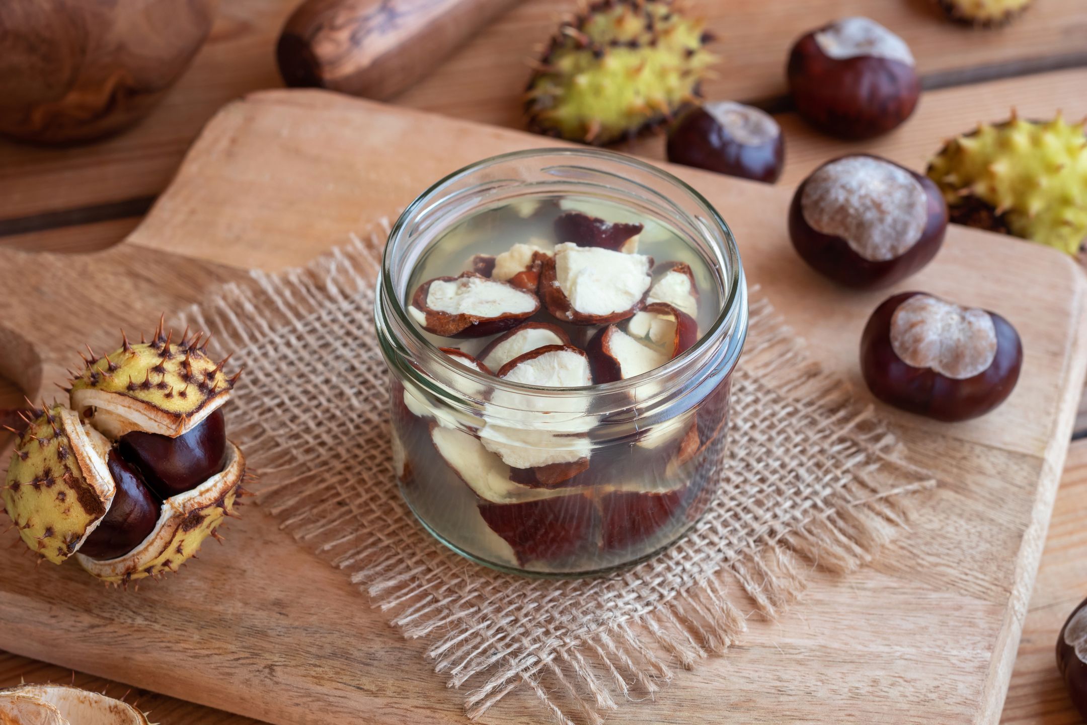 Jak zrobić maść z kasztanów?