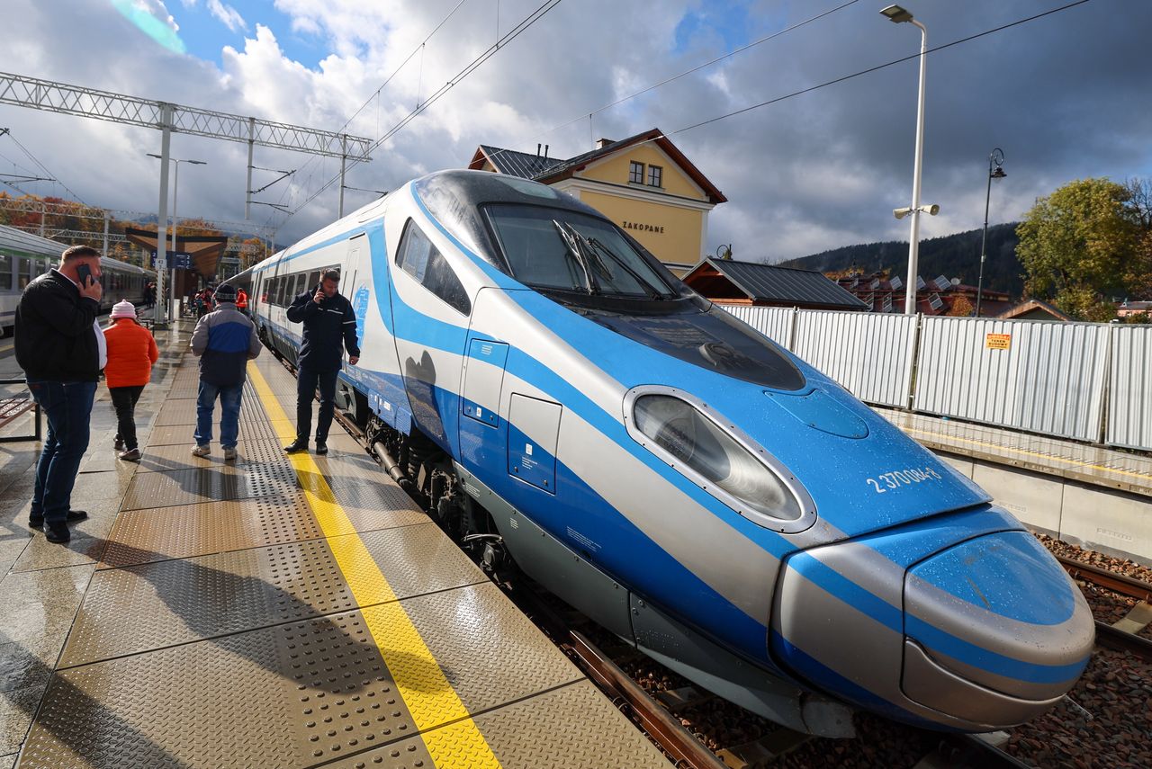 Polskie Pendolino będzie jeździć na czeskich torach