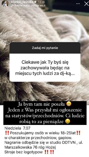 Blanka Lipińska komentuje "Dzień Dobry Wakacje"