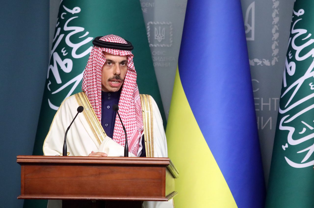 Saudyjski minister spraw zagranicznych Faisal bin Farhan