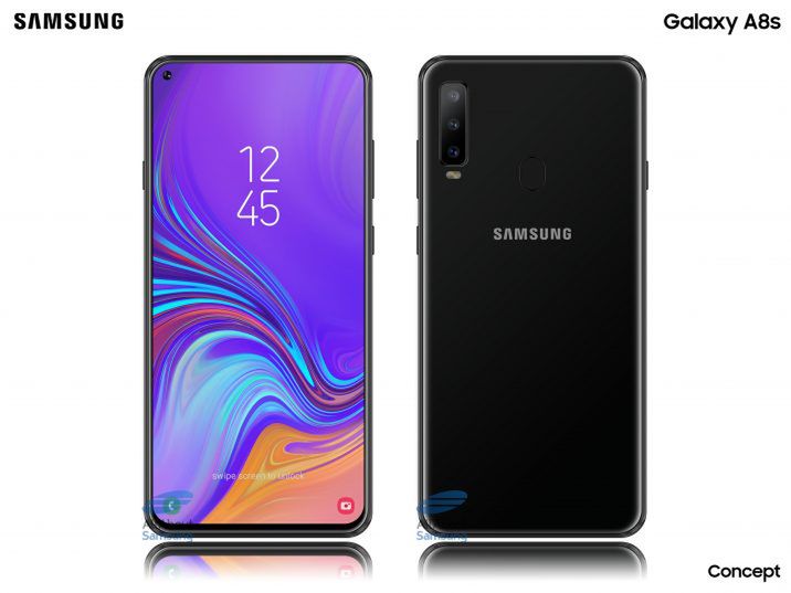 Wizualizacja wyglądu Samsunga Galaxy A8s