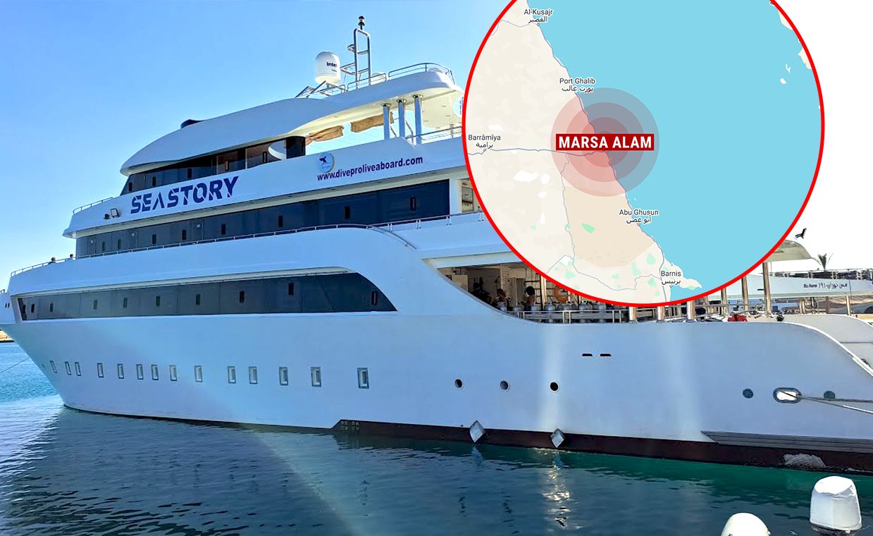 Tragedy in the red sea: Tourist vessel sinks amid shark-infested waters