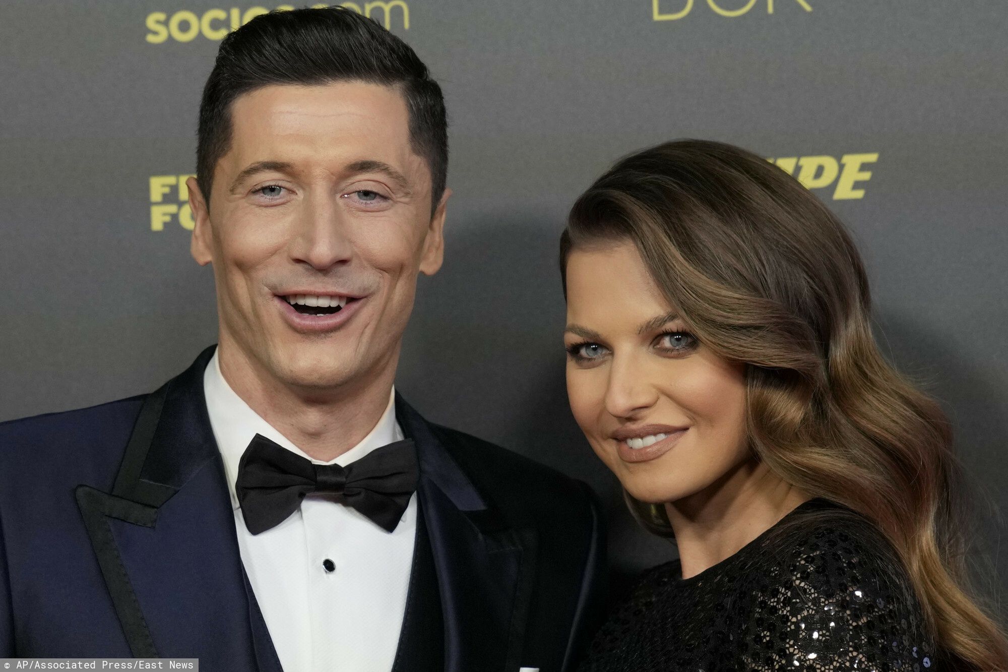 Robert Lewandowski i Anna Lewandowska
