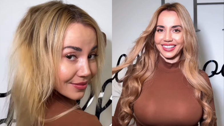 Marianna Schreiber przedłużyła włosy