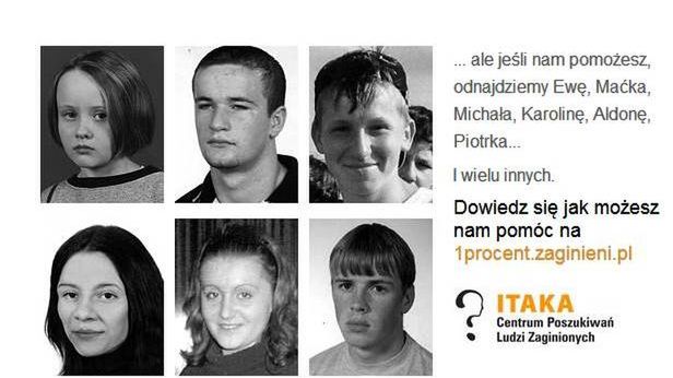 Kreatywne strony błędu 404 - pomoc w poszukiwaniach zaginionych osób 1