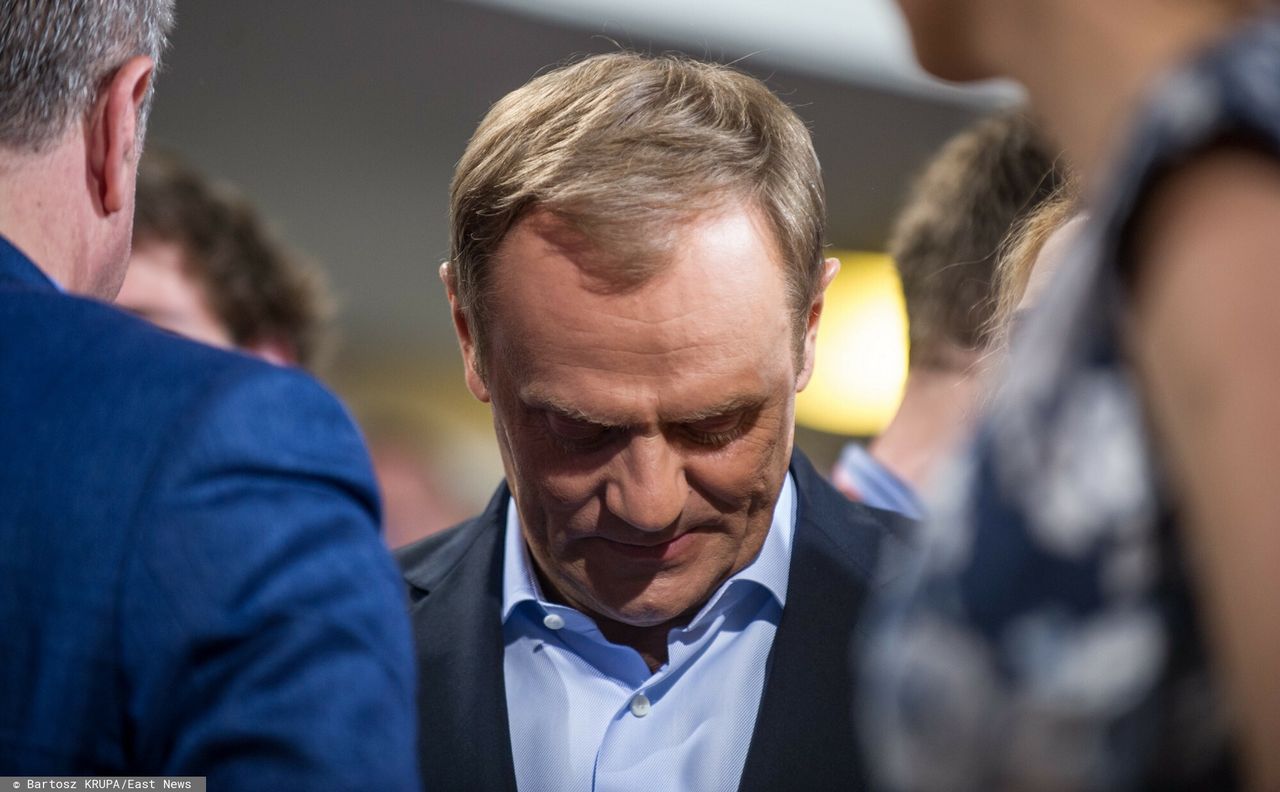 Donald Tusk. Nowy sondaż go nie ucieszy