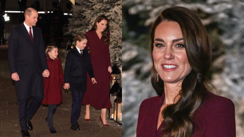 Kate Middleton przybywa na świąteczny koncert w Westminster Abbey