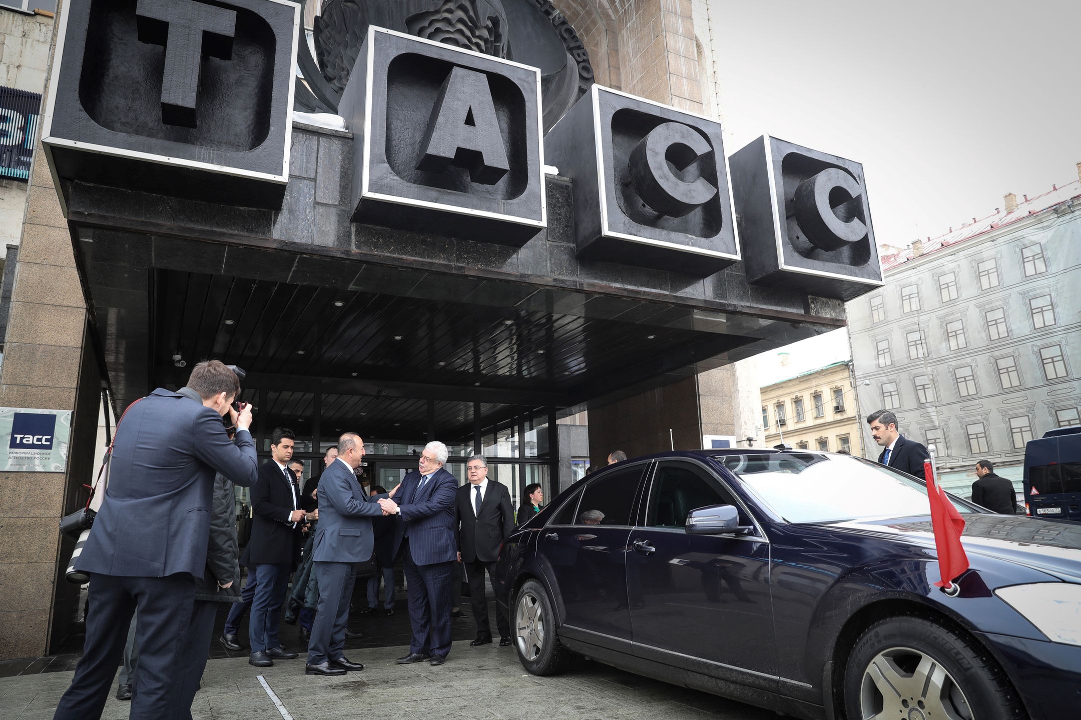 Siedziba główna agencji TASS w Moskwie 