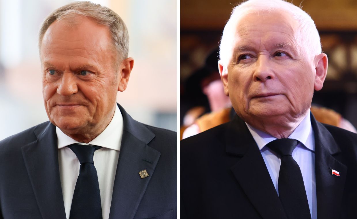 Kaczyński uderza w Tuska. "Zaczyna mieć problemy"