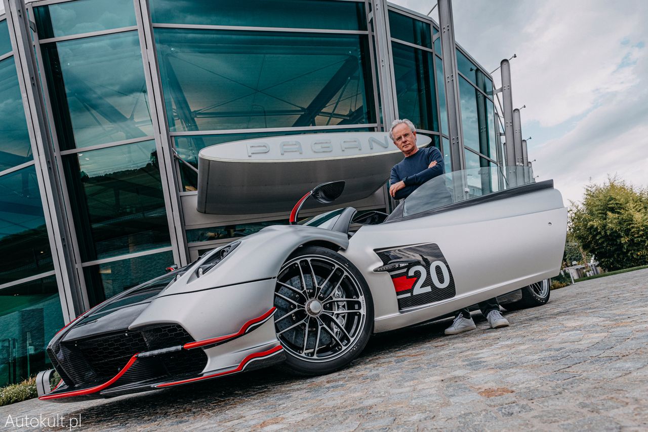 Horacio Pagani i Pagani Huayra Roadster BC (2020)