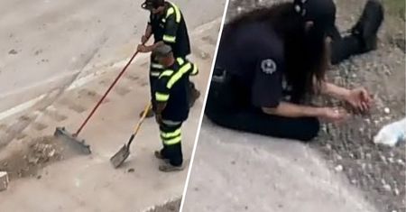 8 milionów dziesięciocentówek na autostradzie. Wysypały się z tira