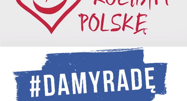 „Kocham Polskę” od PO w marketingowym starciu z „Damy radę” od PiS (komentarze)