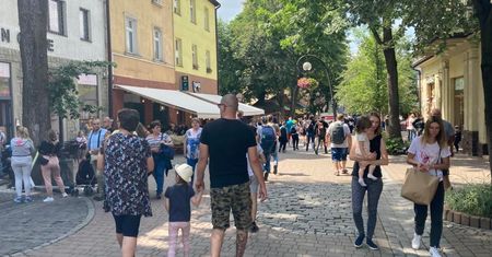 Nowy typ turysty w Zakopanem. "Ich celem bynajmniej nie są Tatry"