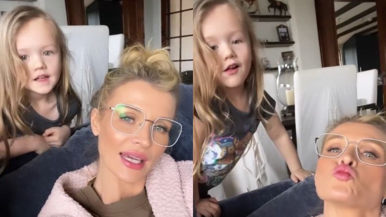 Joanna Krupa pokazała, jak uczy 4-letnią Ashę języka polskiego. Fani doceniają: "MEGA SZACUN" (WIDEO)