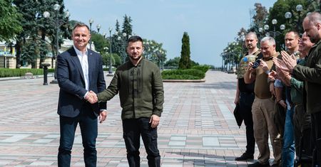 Duda w Ukrainie. Szef gabinetu prezydenta zdradza, kto dba o jego bezpieczeństwo