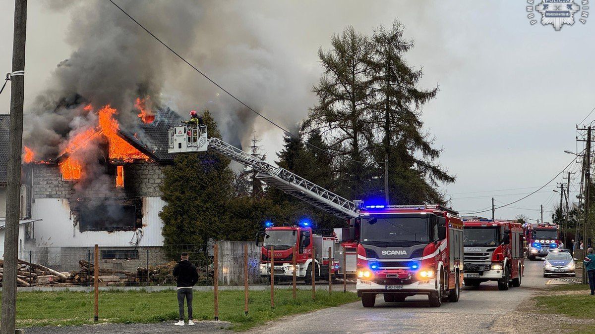 Pożar w Pszowie 