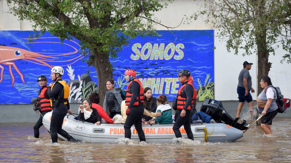  Powódź w argentyńskim mieście Bahia Blanca