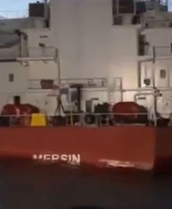 Tonie turecki tankowiec. Przewoził rosyjską ropę