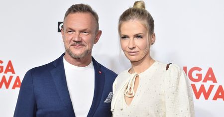 Edyta Pazura zamieściła zdjęcie z mężem. Cezary Pazura w dobrej formie